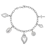 Bracciale Amen Donna Sacro in Argento BRSCMB - BRSCMB